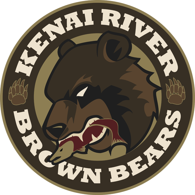 Kenai River Brown Bears 2012 13-Pres Primary Logo vinyl decal